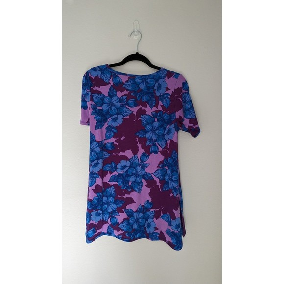 Lularoe Floral Perfect Tee Top Sz Small - Picture 6 of 6